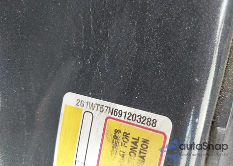 2009 Chevrolet Impala Lt z USA, uszkodzony, nr VIN 2G1WT57N691203288